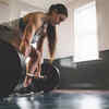 Barbell deadlift