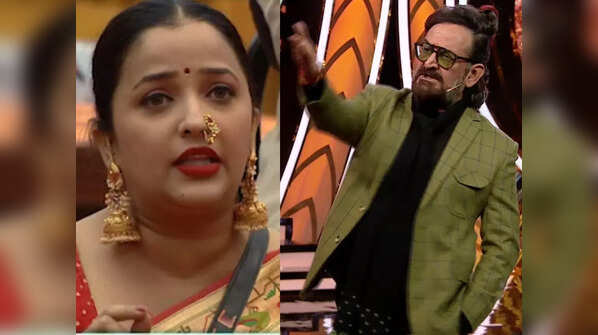 Lashed out at Apurva for her high-pitched voice in the house