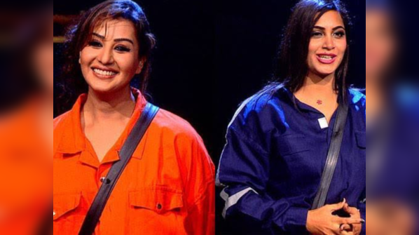 Arshi Khan and Shilpa Shinde