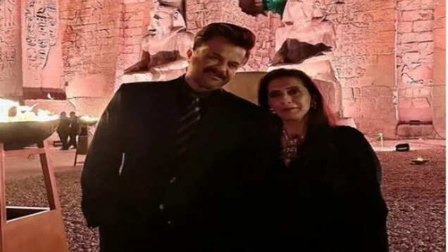 Anil Kapoor explores Egypt with wife Sunita and his vacation pictures are as dreamy as it gets!