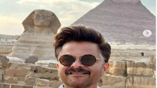 Anil Kapoor explores Egypt with wife Sunita and his vacation pictures are as dreamy as it gets!