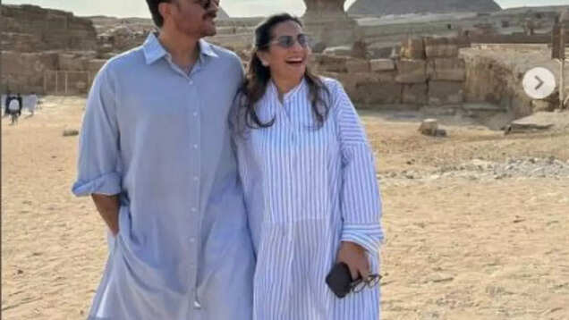 Anil Kapoor explores Egypt with wife Sunita and his vacation pictures are as dreamy as it gets!