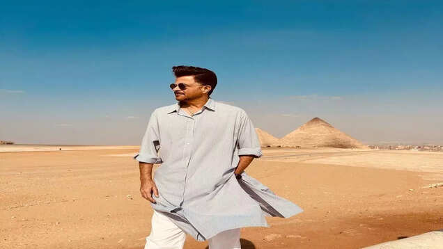 Anil Kapoor explores Egypt with wife Sunita and his vacation pictures are as dreamy as it gets!