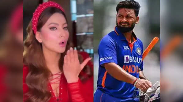 Urvashi’s cryptic birthday post for Rishabh Pant