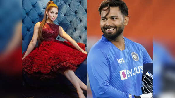 Times when Urvashi Rautela was trolled by Rishabh Pant fans
