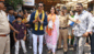 Tamannaah Bhatia and Madhur Bhandarkar spotted at Siddhivinayak Temple