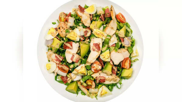 Avocado chicken salad