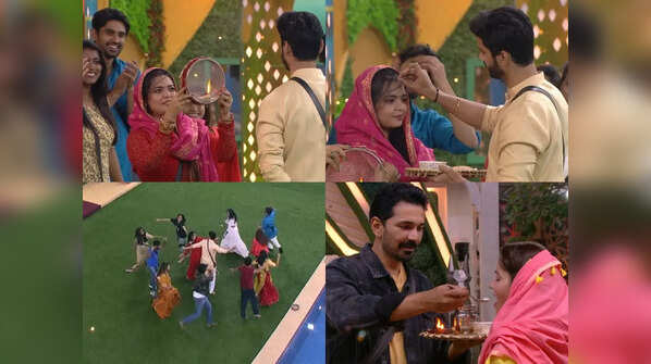 Bigg Boss Telugu 6's Rohit Sahni and Marina Abraham celebrate the Telugu series' first ever Karwa Chauth; a fan calls it 'best after Rubina and Abhinav'