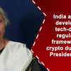 Article image for: India aims at developing tech-driven <i class="tbold">regulatory framework</i> for crypto during G20 Presidency: FM