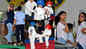 Shah Rukh Khan-Gauri Khan with Aryan Khan, Suhana Khan and Saif Ali Khan-Kareena Kapoor Khan attend AbRam Khan and Taimur Ali Khan 's Taekwondo match