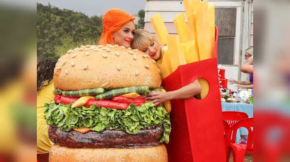 Taylor Swift and Katy Perry