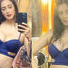 Article image for: <i class="tbold">chahatt khanna</i> stuns fans as she flaunts her midriff in a blue bralette; netizens react