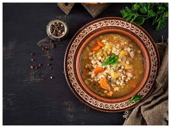 Vegetable Oats Broth