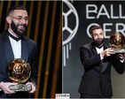 Karim Benzema wins Ballon d'Or 2022, see pictures of the Real Madrid striker as he lifts the prestigious award