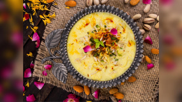 Saffron Kheer for Dhanteras