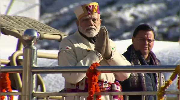 PM Modi in Kedarnath