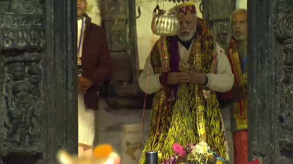 PM Modi in Kedarnath