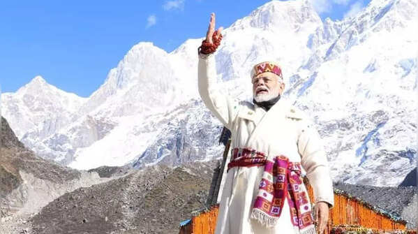 PM Modi in Kedarnath