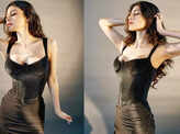 These pictures of Mouni Roy in black corset dress will leave you mesmerised!