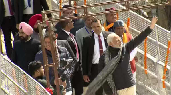 PM Modi in Badrinath