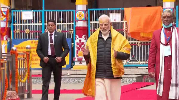 PM Modi in Badrinath