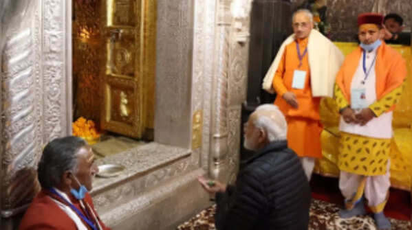 PM Modi in Badrinath