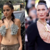 ​Urfi Javed recreates Bella Hadid’s iconic golden lungs look from Cannes 2021; here’s how netizens reacted