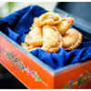 Almond and White Chocolate Gujiya