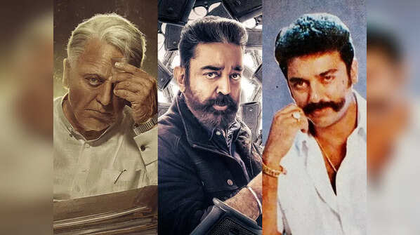 Kamal Haasan in Indian 2, Vikram 2 and Thevar Magan 2