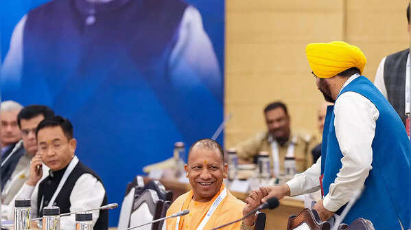 Photos: CMs & HMs attend chintan shivir at Surajkund