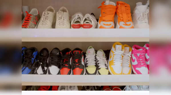 Massive shoe collection