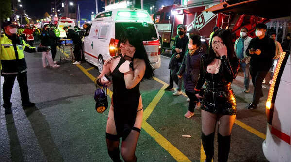 Halloween stampede