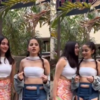 Urfi saved by her sister from embarrassment