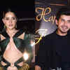 Exes Paras Kalnawat and Urfi Javed at the party