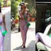 Article image for: 49-year-old Malaika Arora flaunts her perfect figure in pink sports bra and leggings