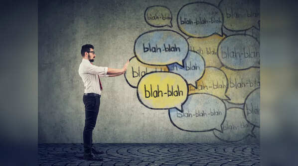 You cannot or do not want to listen to others