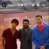 Ishaan Khatter and Siddhant Chaturvedi bond with 'Kantara' star Rishabh Shetty as they promote 'Phone Bhoot', Ishaan feels 'cinema Gods' were kind today!