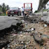 Bad road poses threat to life