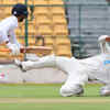 Article image for: Indian cricketer <i class="tbold">Upendra Yadav</i> during a match