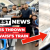 Article image for: Stones pelted at <i class="tbold">vande bharat express</i> in which Asaduddin Owaisi was travelling