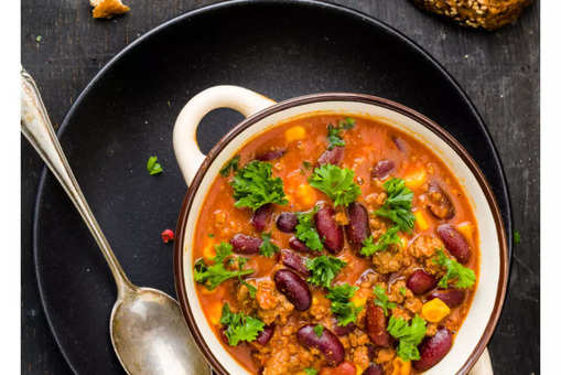 Kidney Beans and Chicken Soup