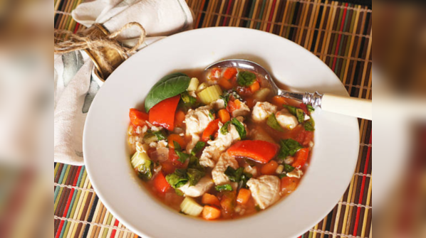 Chicken vegetable soup