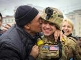 From tears, smiles to hugs; Ukrainians celebrate the recapture of Kherson from Russia