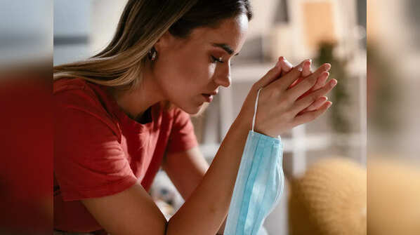What should be done when experiencing anxiety?
