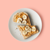 ​Peanut butter banana toast