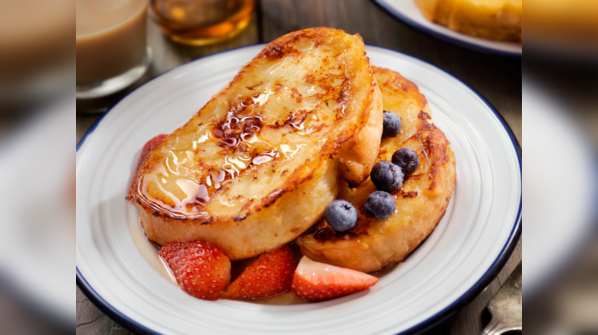 Low-fat French toast