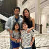 Article image for: Laddu, Udita enjoy fun time with <i class="tbold">dance dance junior</i> Season 3 judges Dev and Rukmini Maitra; see pics