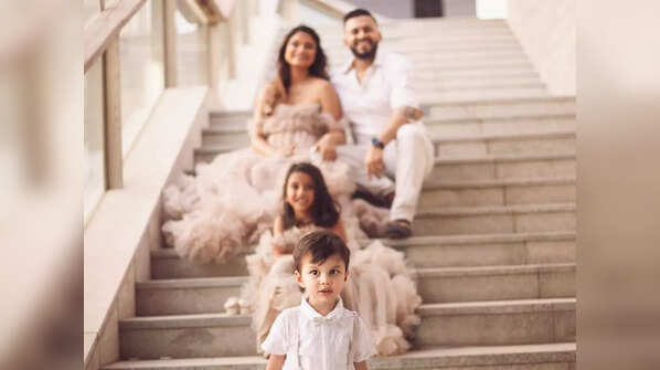 As a mother, does it get challenging at times in Rohit’s absence, especially in the nights?