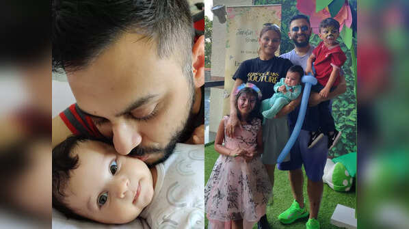 How is Rohit doing as a father of 3?
