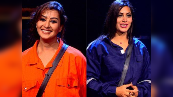 Arshi Khan and Shilpa Shinde